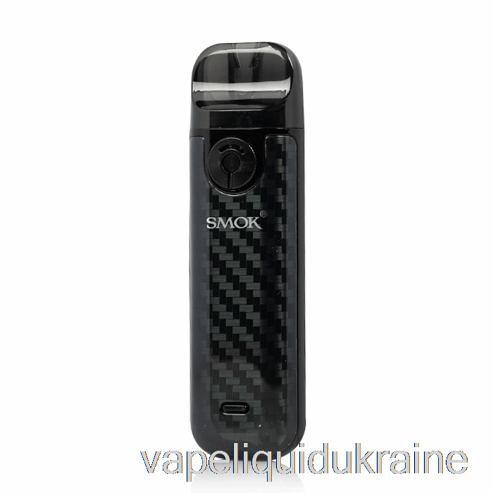 Vape Liquid Ukraine SMOK NOVO 4 25W Pod Kit Black Carbon Fiber